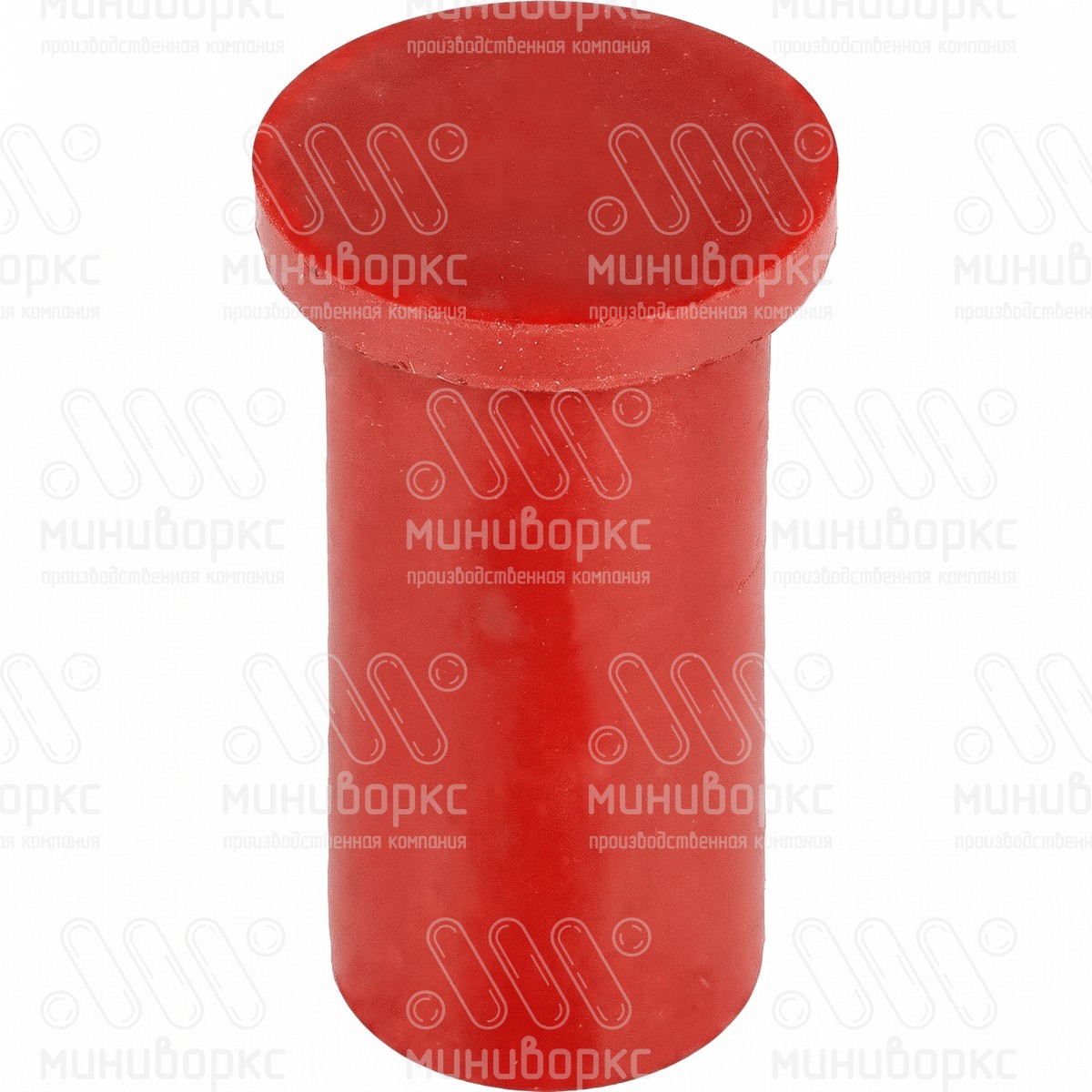 Заглушка для защиты наружной резьбы M39-40, цвет красный – CAPR38,1x44,5 - 1