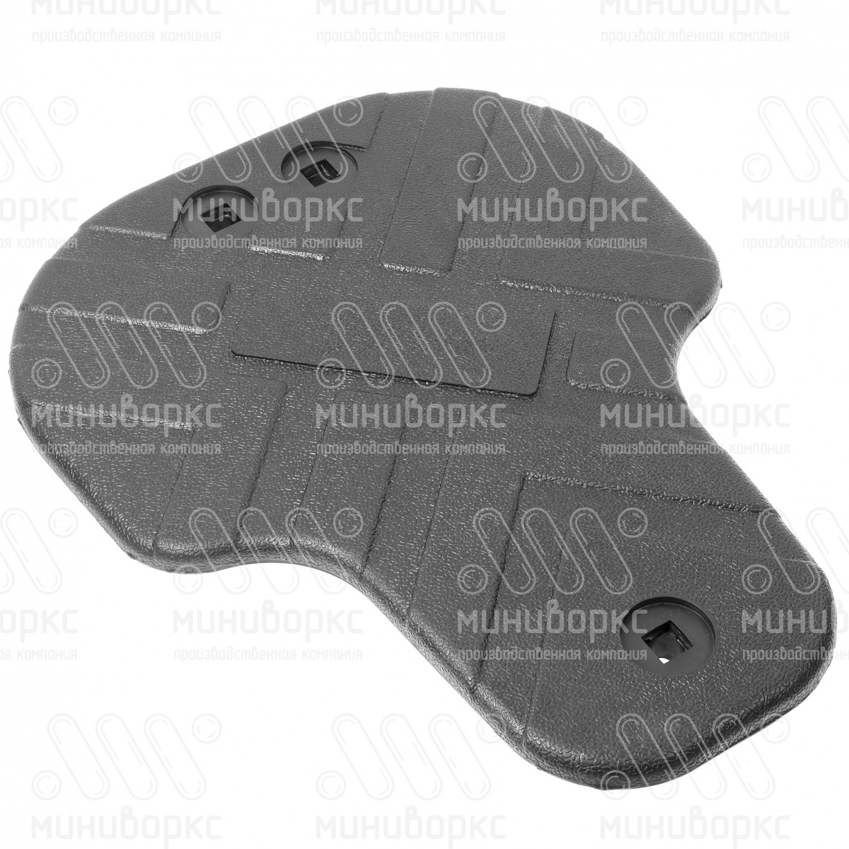 Резиновое сиденье для тренажеров, качелей и балансиров, цвет черный – M04-710-A - 1