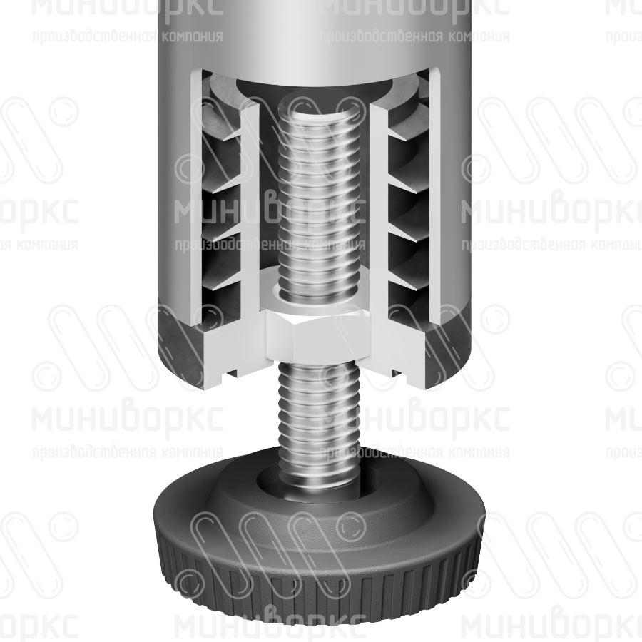 Регулируемые опоры m10x35 32 – 32М10-35СС | картинка 4