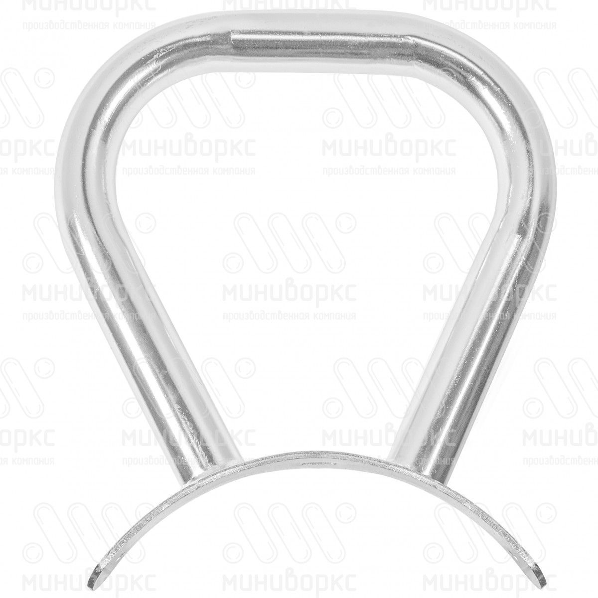 Нержавеющая ручка для качелей-балансиров под брус или трубу Ø160 мм, цвет нержавеющая сталь – M04-232-160 - 2