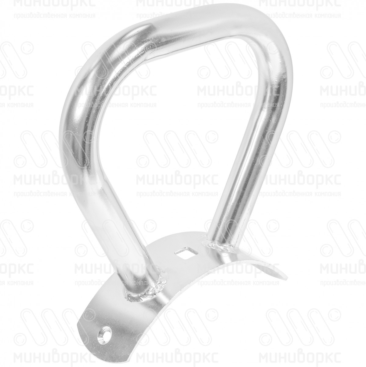 Нержавеющая ручка для качелей-балансиров под брус или трубу Ø160 мм, цвет нержавеющая сталь – M04-232-160 - 1