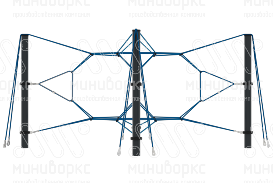 Канатные пространственные сетки – Q-0764.20-1c | картинка 2