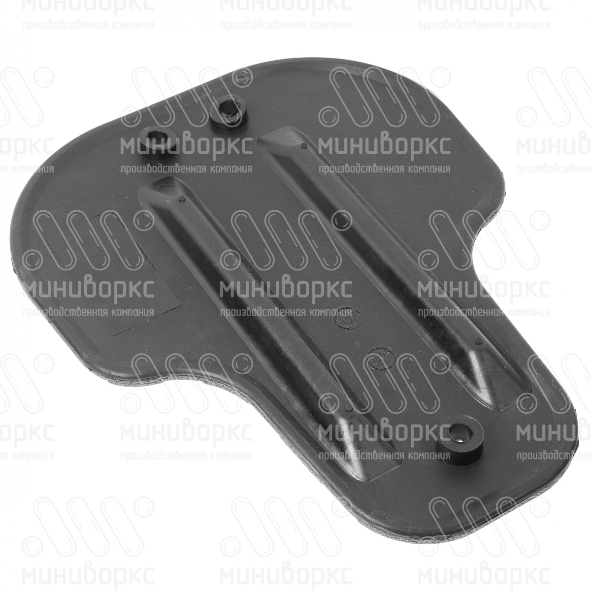 Резиновое сиденье для тренажеров, качелей и балансиров, цвет черный – M04-710-A - 2